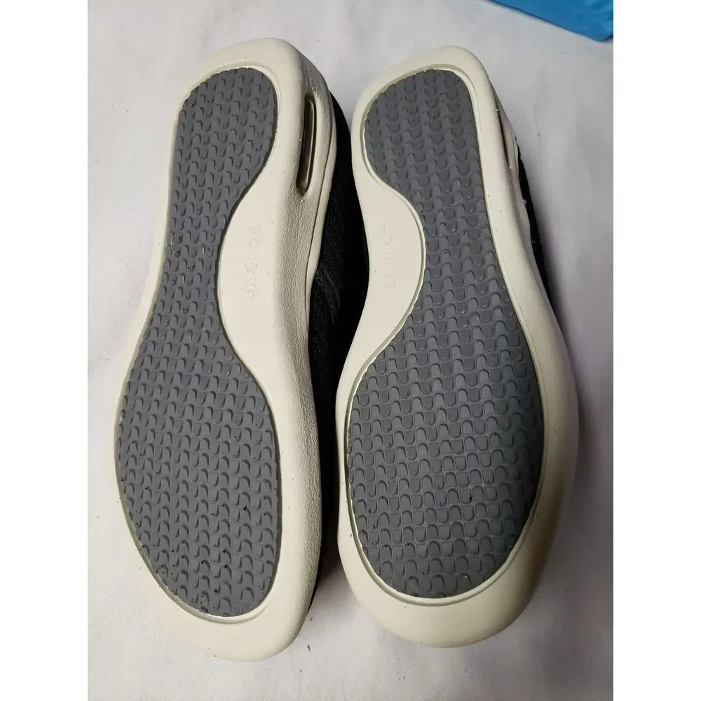 Orthoshoes Women's Mesh Breathable Walking Sneakers Lightweight‎ black 6